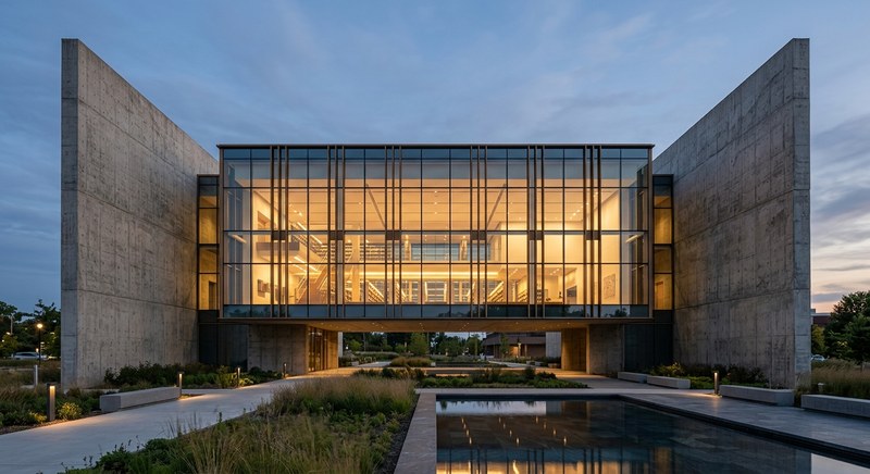 Civic · Glass & Concrete